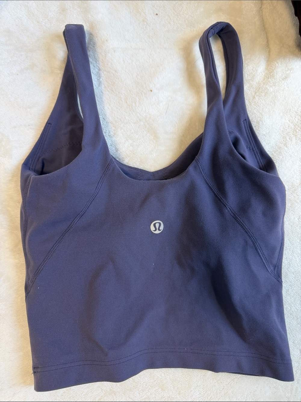 lululemon athletica Deep Plum Scoop Neck Sports Bra